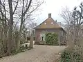 Het voormalige bouwhuis