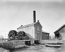 Stoomgemaal Hertog Reijnout van de polder Arkemheen bij Nijkerk (1975)