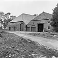 Achterzijde boerderij Hoog Hammen (1970)