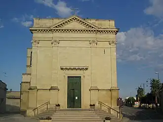Kerk van Acquarica di Lecce, gewijd aan de heilige Gregorius van Nazianze