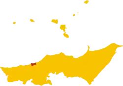 Locatie van Acquedolci in Messina (ME)