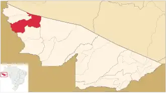 Kaart van Cruzeiro do Sul