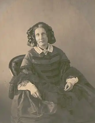 Adèle de Pierre, ca. 1850.