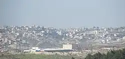Ad Dhahiriya gezien vanuit het Yatir bos in de Negev, 2015