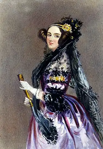 Lady Lovelace in 1840