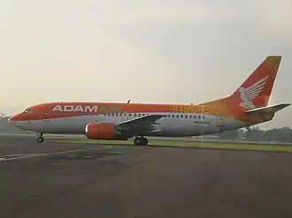 Adam Air Boeing 737