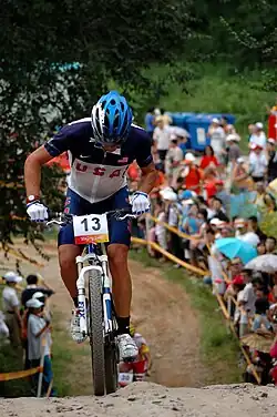 Adam Craig bij de Olympische Spelen in Peking (2008)