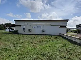 zijaanzicht van het herbarium