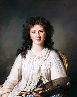 Portrait d’Adélaïde Binart (1796), musée Carnavalet, Parijs