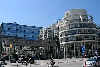 Het stadskantoor van Gent aan het Woodrow Wilsonplein