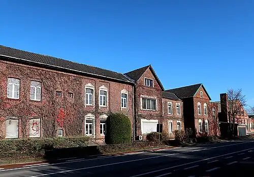 Administratieve burelen van de fabriek