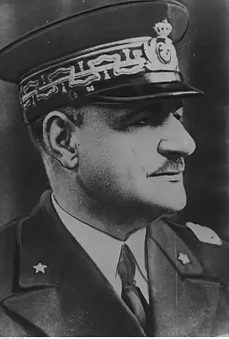 Admiraal Arturo Riccardi, december 1940.