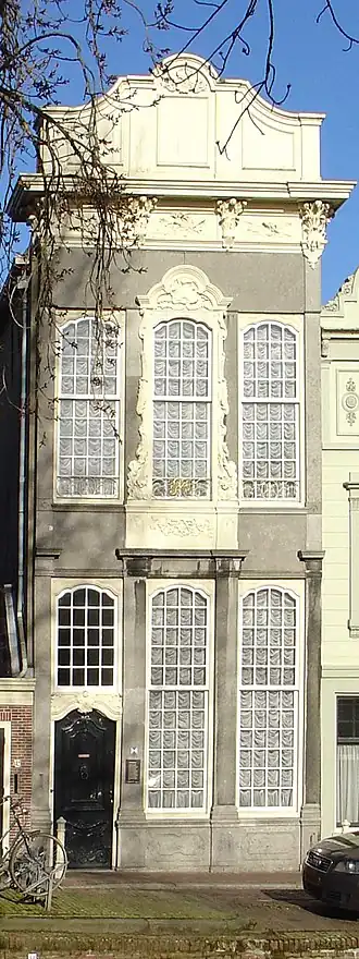 Het admiraalshuis aan de Turfmarkt te Gouda