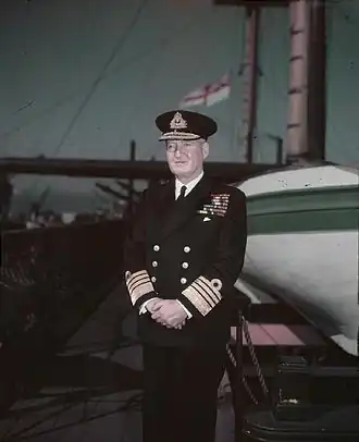 Admiral Sir Bruce Fraser, 1944