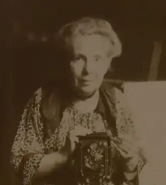 Adri Bleuland van Oordt (zelfportret)