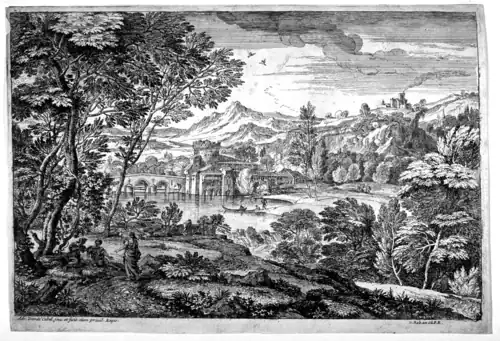 Een man en twee vrouwen in de schaduw van bomen