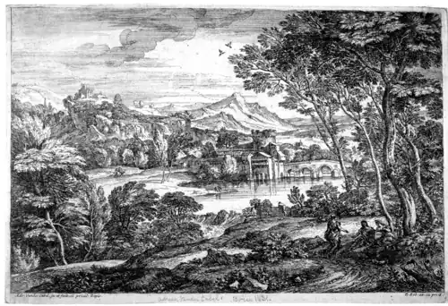 Een man en twee vrouwen in de schaduw van bomen