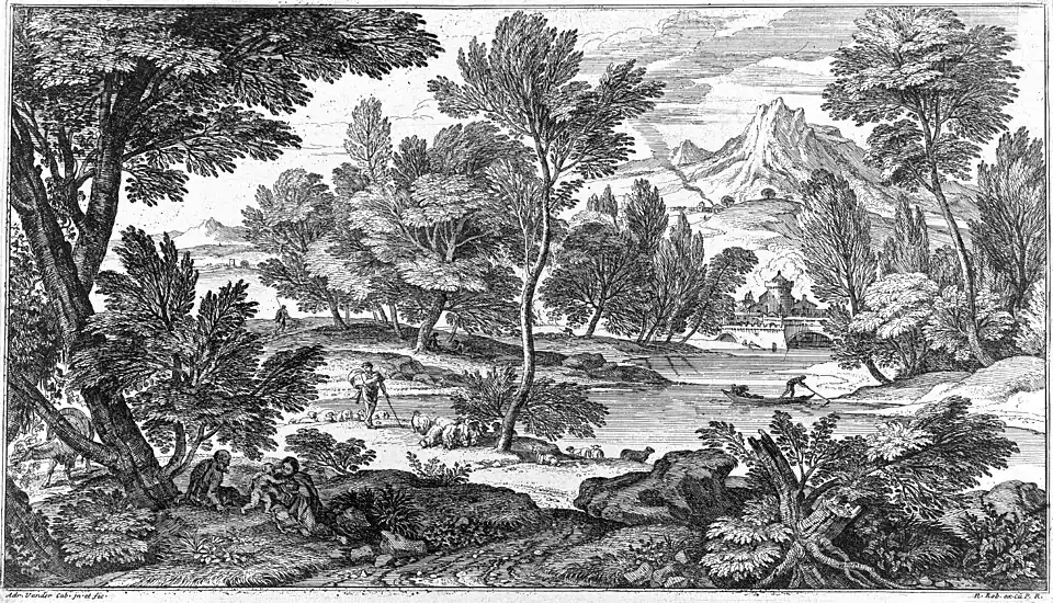 De rustplaats in Egypte