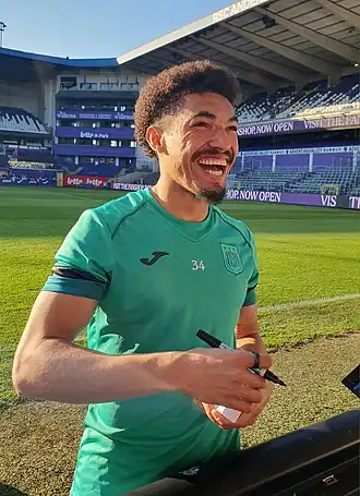 Adryelson bij RSC Anderlecht in 2025