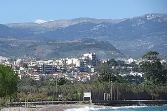 Zicht op Aigio