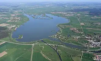 Altmühlsee: luchtfoto