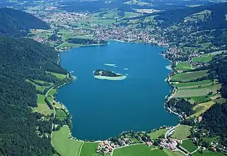 Blik op de Schliersee