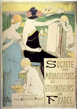 Société des miniaturistes et enlumineurs de France (1896).