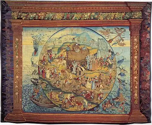 Onbekend Brussels atelier - Hooiwagen - Madrid, Koninklijk Paleis