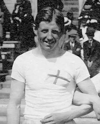 Agne Holmström omstreeks 1920