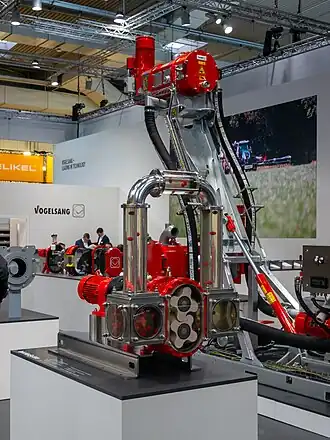 Lobbenpomp van Vogelsang op Agritechnica