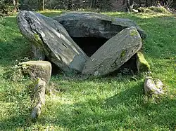 Ahlhorner Kellersteine, onderdeel van de „Straße der Megalithkultur“