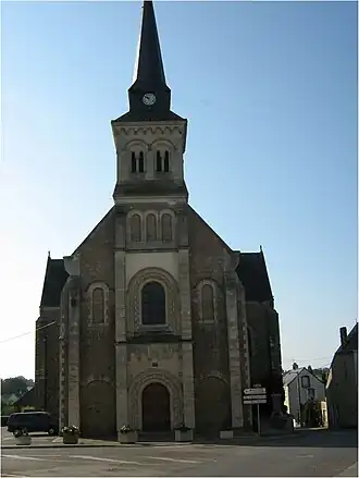 Kerk Maria Hemelvaart, Ahuillé