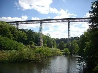 Viaduct van Busseau-sur-Creuse