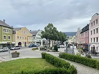 Marktplein van Aigen
