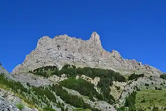 Aiguillette du Lauzet vanop de GR50 (Pont de l'Alpe)