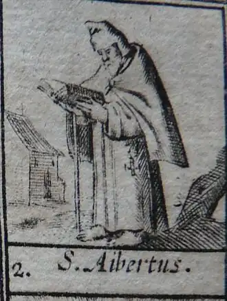 Ailbertus van Antoing (gravure uit 1640, Antwerpen)
