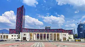 Buitenkant van het stadion