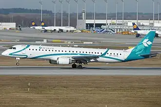 Embraer 195 van Air Dolomiti