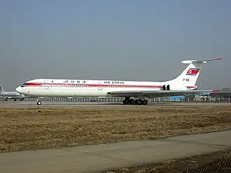 Air Koryo Iljoesjin Il-62M