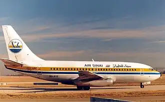 Air Sinai, Boeing 737-200