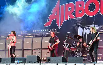 Airbourne op Elbriot, Hamburg, Duitsland, 2014