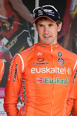 Aitor Hernández tijdens de Vierdaagse van Duinkerke 2010