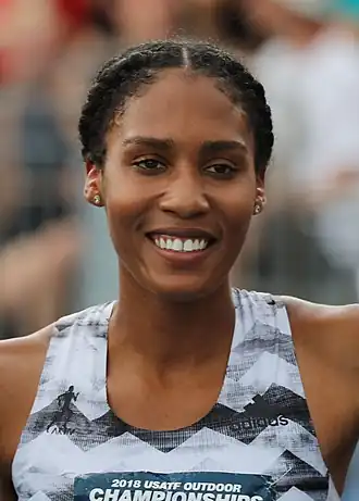 Ajeé Wilson in 2018.