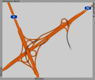 Het Kreuz Neufahrn na de ombouw
