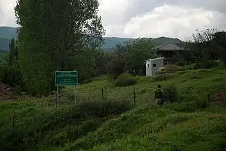 Choervaleti ligt aan de Zuid-Osseetse grens