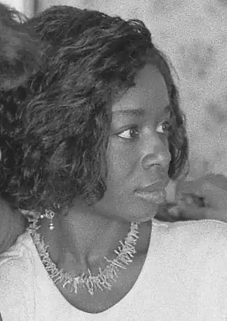 Akosua Busia in 1986