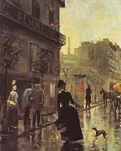 Parijse boulevard (1885), Kunstmuseum van Turku