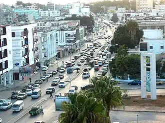 Al Bayda in het noordoosten van Libië. (foto: januari 2010)