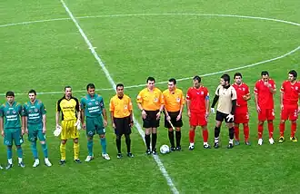 Wedstrijd uit de TFF 2. Lig tussen Alanyaspor en Çankırı Belediyespor