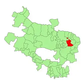 Kaart van Salvatierra/Agurain